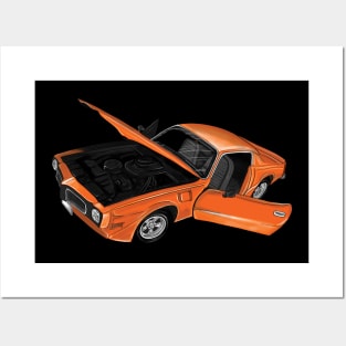 1970 Pontiac Firebird Posters and Art